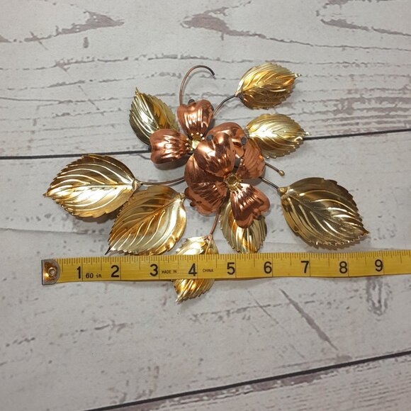 Hummingbird Art Print Carolyn Shores Wright And Home Interiors Metal Wall Flower - Picture 10 of 11